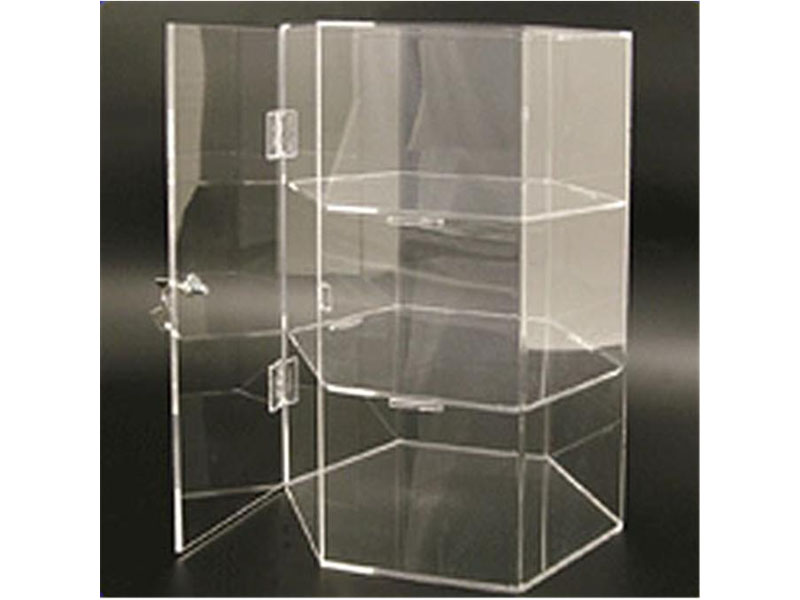 Acrylic display cabinets