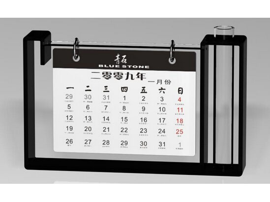 Acrylic calendar